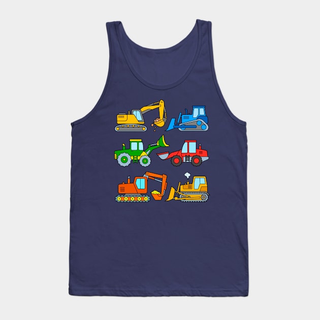 Diggers Bulldozers Tank Top by samshirts